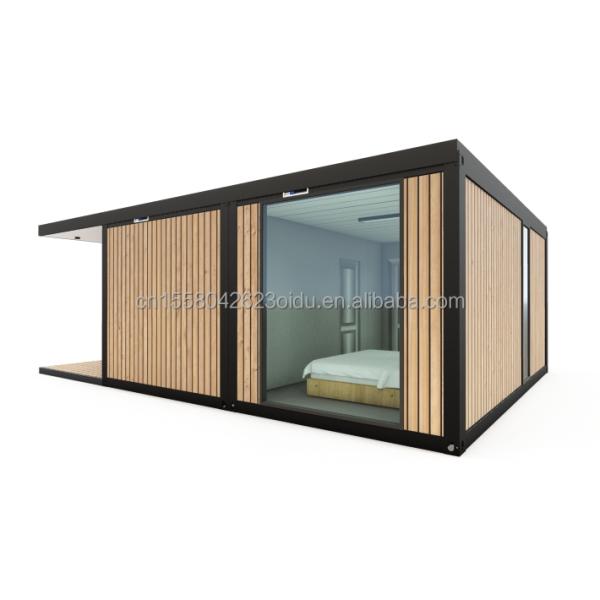 Steel Frame Galvanized Steel Bending 180g Modern Luxury Design Small Prefab Bedroom for Outdoor Garden Home Villa Sale