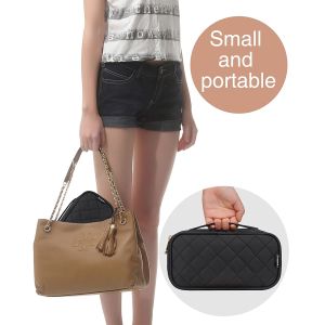 Lager Capacity Double Layer Toiletry Bag With Handle