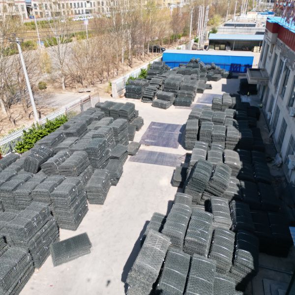 Double Twisted Gabion Flexible Durable Versatile Stone Retaining Wall Based