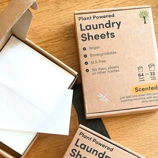 Buy Biodegradable Deep Cleaning Laundry Detergent Sheets Natural Eco-friendly Long Lasting Fragrance Laundry Soap Sheets at wholesale prices