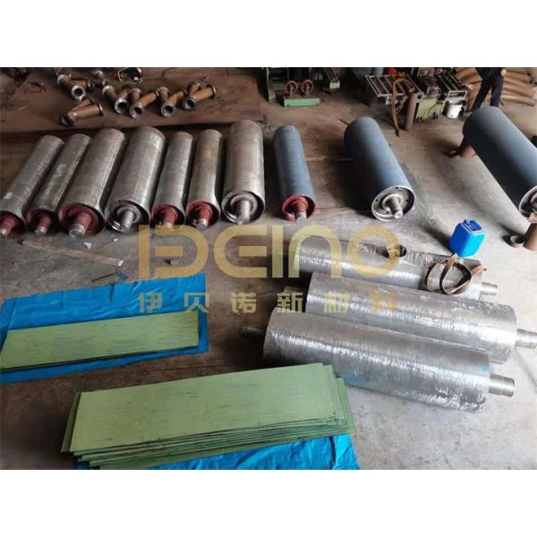 Wear Resistant Roller Ceramic Lagging Sheet Ceramic Rubber Lagging