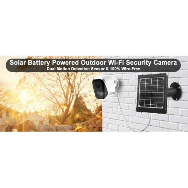 Buy Waterproof CCTV Solar Powered Night Vision Solar WiFi Camera at wholesale prices