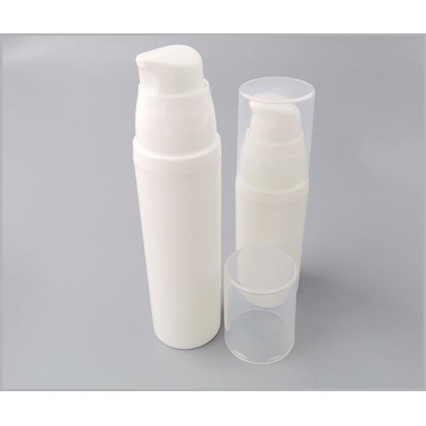Lotion Pump Pressure 15ml Airless Dispenser Bottles Empty Screen Printing