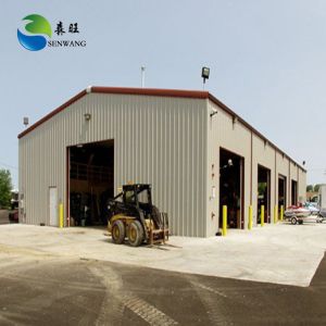 Steel Structure Warehouse with CZ Purlin and ISO 9001 Certification