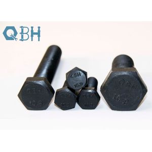 QBH DIN933 High Tensile Hex Bolts Class 12.9 Black