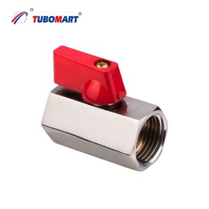 Quality High Quality 1/8&quot; 1/4&quot; 3/8&quot; 1/2&quot; 3/4&quot; 1&quot;Thread Mini Ss304 316 Ball Valve Male Female Valves Water Gas Oil Shut Off Valve for sale
