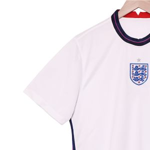 England 2020 home retro football jersey supports team customization