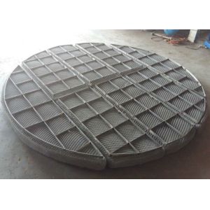 4.5m Diameter Wire Mesh Demister , Efficient Mesh Pad Engineering