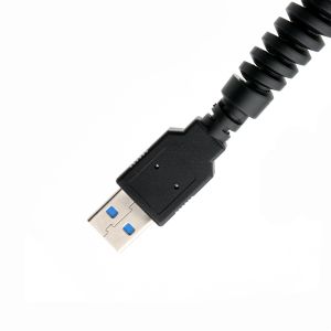 USB 3.0 to Type-C Cable, 30/24 AWG Shielded High-Flex TPE, 5Gbps Data