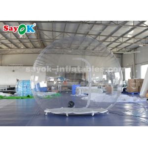 Clear Inflatable Tent Transparent 3m Inflatable Air Tent Non - Toxic Flame -