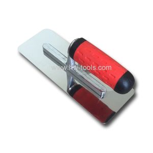 Quality plastering trowel with stainless steel plastic handle HW02246 for sale