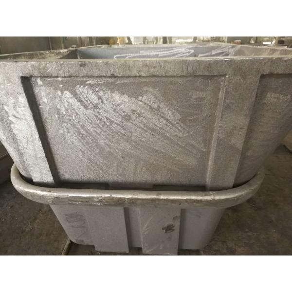 Buy Aluminum Casting Dross Pan Sow Mold Sand Blasting Surface at wholesale prices