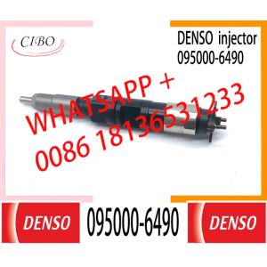 Diesel Fuel Injection Common Rail Injector 095000-6490 RE529118