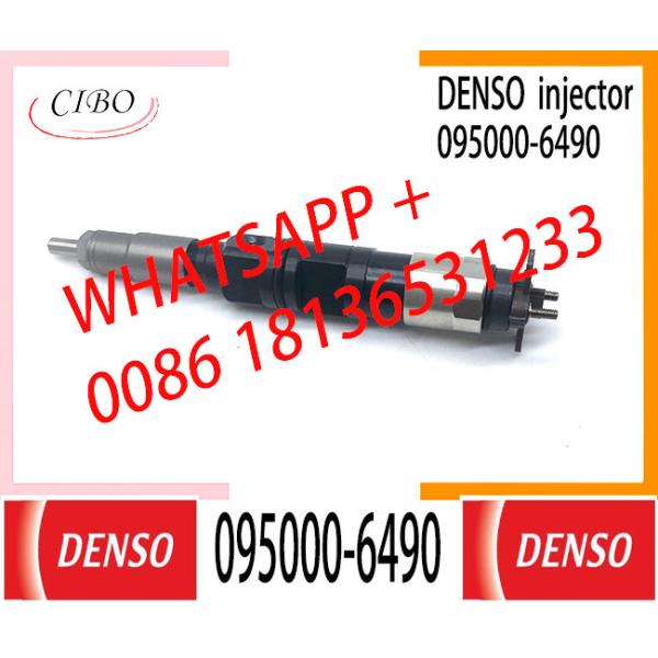 Buy Diesel Fuel Injection Common Rail Injector 095000-6490  RE529118 at wholesale prices