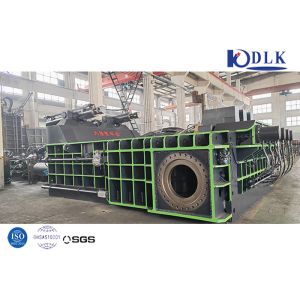 220V Waste Compacting Scrap Baler Machine Customized Size PLC Control 140 Ton