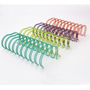Electroplated Wire Spiral Binding Coil , 5/16'' Metal Coil Binding