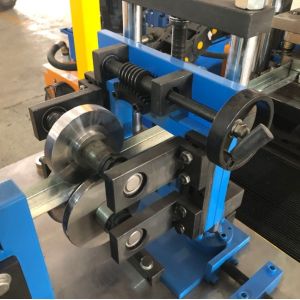 Metal U profile with holes rolling machine