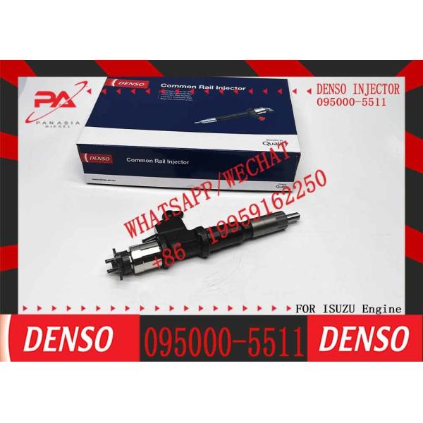 Buy ELIC Excavator 095000-5511 095000-5512 095000-5513 095000-5514 095000-5515 095000-5516 Engine Common Rail Fuel Injector at wholesale prices