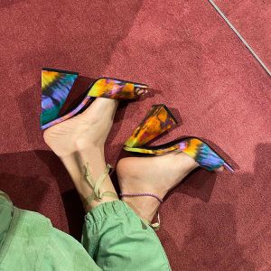 Geometric ODM Women High Heeled Shoes