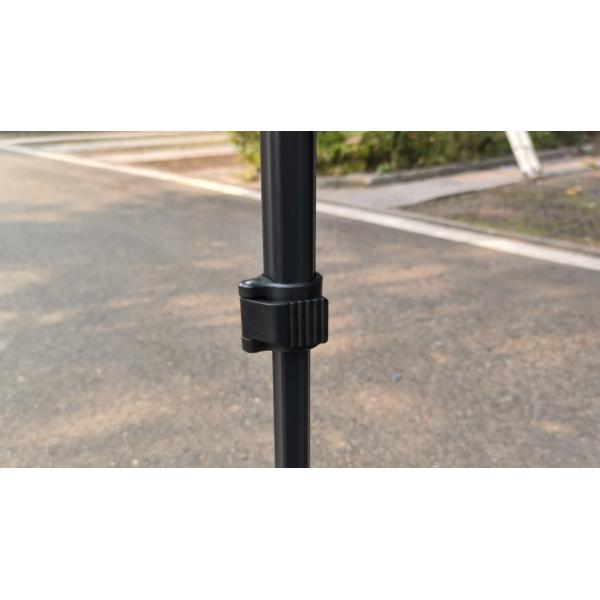 Customizable Logo 270 Degree Awning D Hole Retractable Freestanding