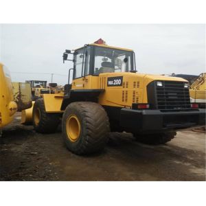 Original Japan Komatsu 10.5ton Wa200 Construction Used Wheel Loader in Good