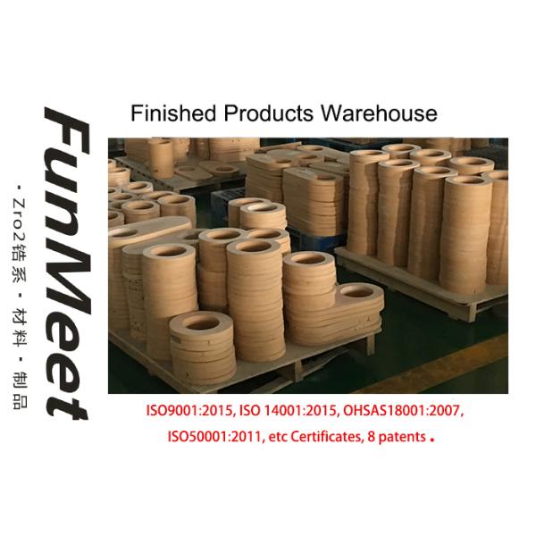 Zirconia Slide Gate Plate Low Density For Special Grade Steel Smelting