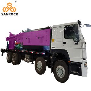 600m Deep Truck Mounted Water Well Drilling Rig Portable Water Well Drilling