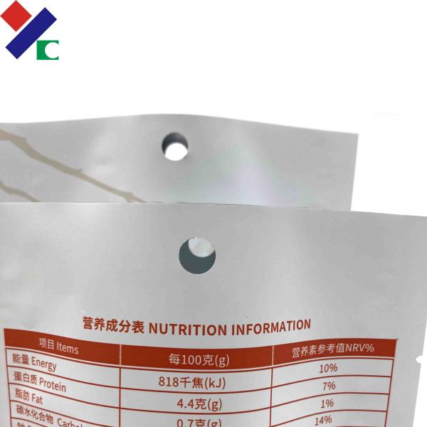 Aluminum Foil Retort Pouch Packaging 60 Microns For Food Snacks