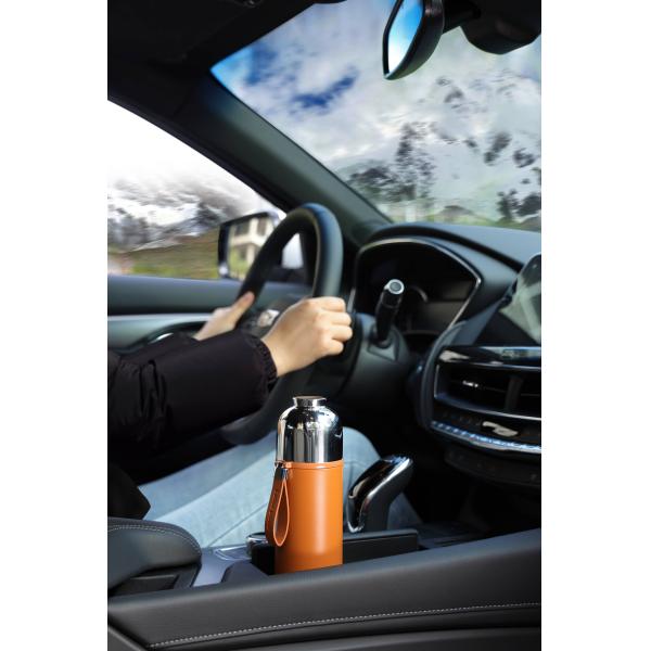 Portable Magnetic Filter Double Wall Glass Tea Infuser Water Bottle ODM