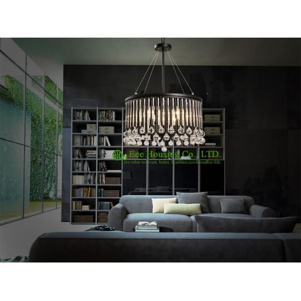 Crystal chandeliers pendant lights retro suspended ceiling lighting interior residential led candle light ceiling Lamp