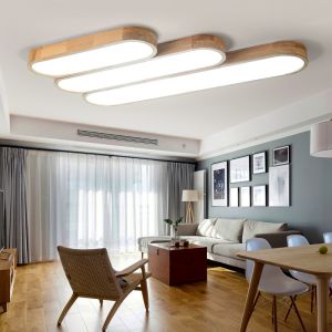 Unusual wooden ceiling lamps Modern Style for indoor home lighting (WH-WA-12)