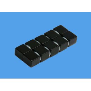 N35-N52 NdFeB Rare Earth Permanent Magnet Epoxy Coating Customized