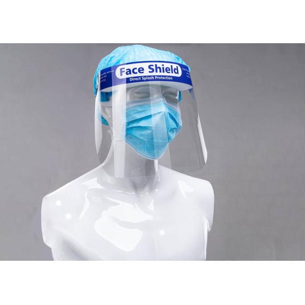 Transparent Face Shield Anti Fog Plastic Medical Protective Antipollution