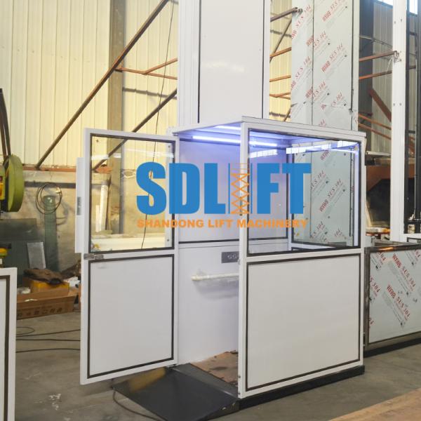 OEM Design 1-6m Handicapped Chair Lifts With Cabin , CE And SGS Certified
