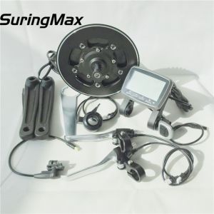 China OEM Mid Drive Electric Motor , 48V 350W Mid Drive Motor Kit With Torque Sensor on sale