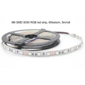 12V IP20 Smd 5050 Led Strip Double Row High Brightness
