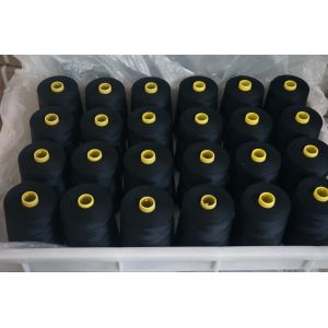 Spun Polyester Sewing Thread 42/2 High Tenacity, dark black