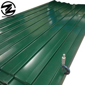 Steel Zinc PPGI Corrugated Roofing Sheet 10mm Thick ASTM/AISI/SGCC/CGCC/TDC51DZM