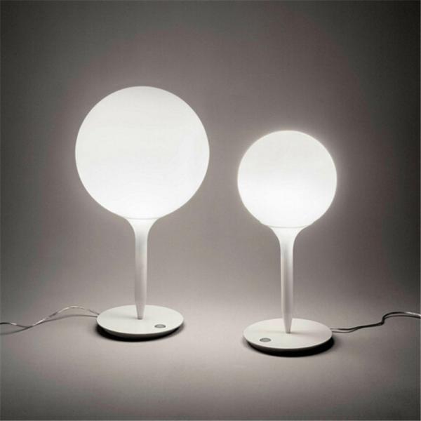 Buy Metal White Glass Ball Table Lamp Designer Modern Office Castore 35 Table Lamp(WH-MTB-206) at wholesale prices