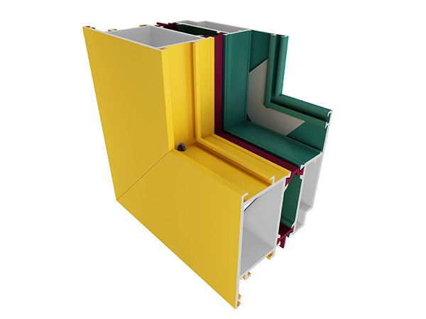 Buy Soundproof PA66 Thermal Break Aluminium Window Extrusions at wholesale prices