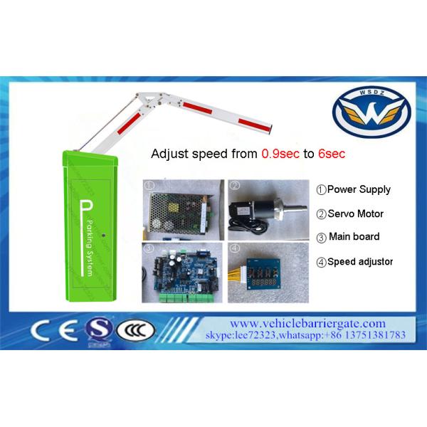 Buy High Speed Swing Off Automatic Boom Barrier With Folding Beam at wholesale prices