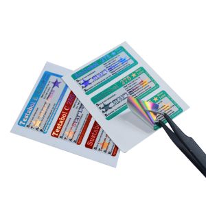 Quality CMYK 10ml Glass Vial Labels For Test Cypionate for sale