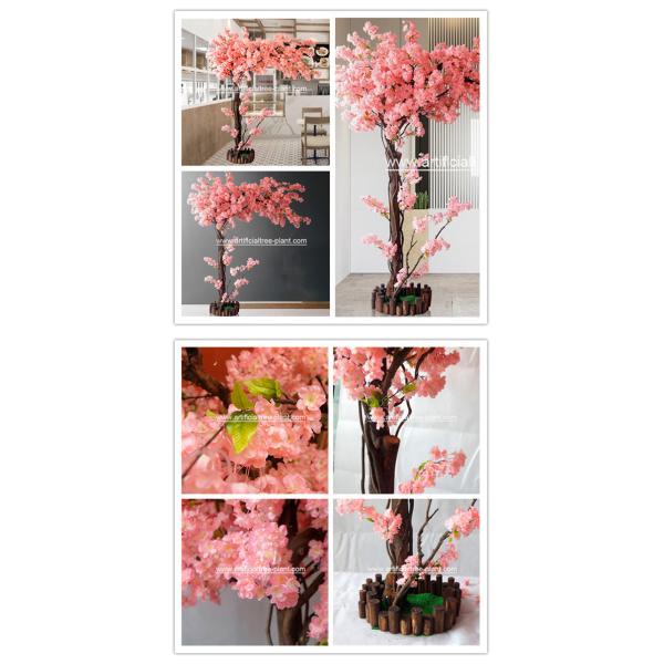 Durable One Side Artificial Blossom Tree Wedding Shop Home Decoration