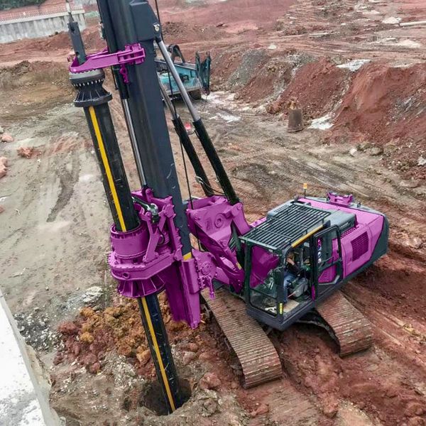 Portable Rotary Drilling Rig Table Slewing Angle 360° Building Piles Rotary Borehole Drilling Machine