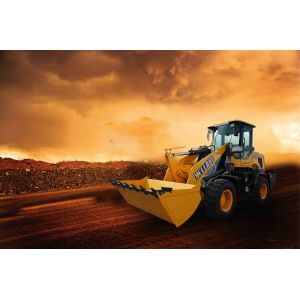 5500kg Operating Compact Wheel Loaders With Changfa 4102 Engine