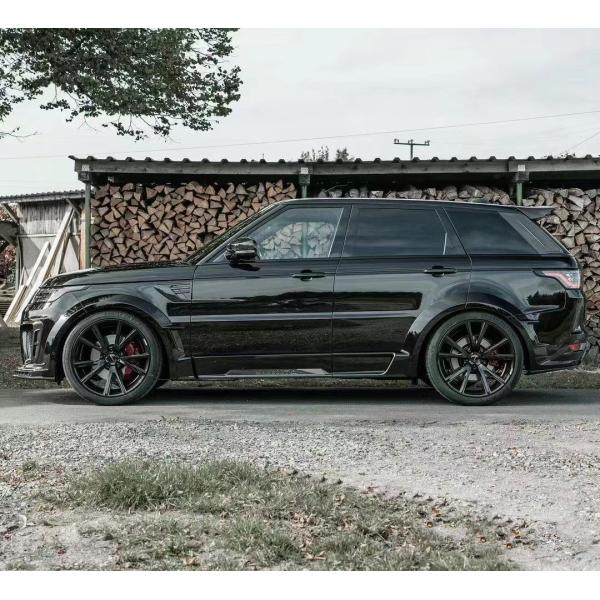 Replacement Repair Land Rover Body Kit 2017 - 2019 Spoiler Hood Resin Fiber Front Lip