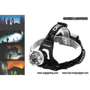 500 meters long lighting distance IP65 water-proof rechargeable led headlamp