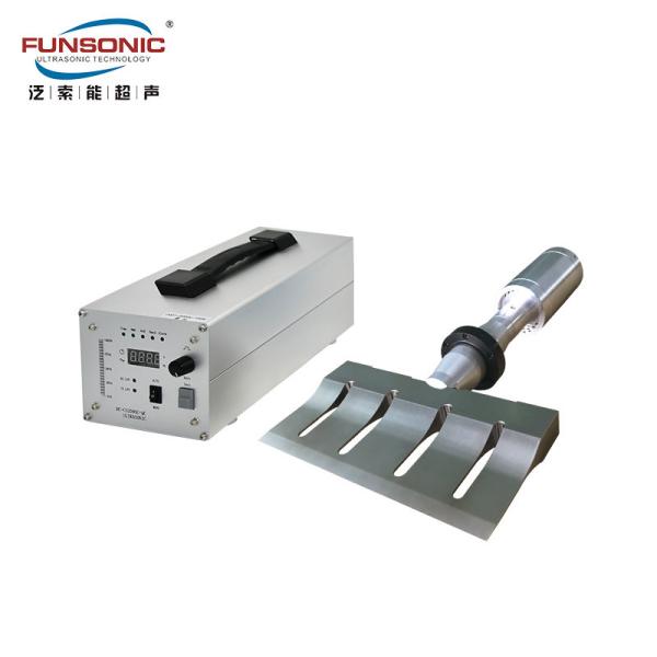 Buy 20Khz Ultrasonic Cake Bread Cutting Machine With 255mm Titanium Blade Customized Knife at wholesale prices