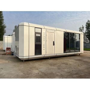 Customized Glass Bright Outdoor Cottage Perfect for Couples Holiday at Hotel