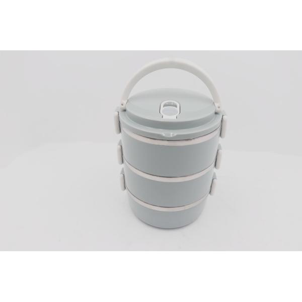 Buy 0.7L 1 Layer Eco friendly inner stainless steel bento lunch box for school multilayers food container at wholesale prices